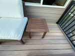 Pottery Barn Outdoor Sofa, Chair, Ottoman