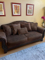 Sofa and love seat