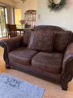Sofa and love seat