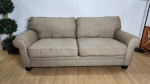 Sofa Couch Loveseat Fabric Upholstered Curved Armrest