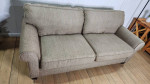 Sofa Couch Loveseat Fabric Upholstered Curved Armrest