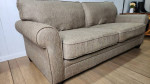 Sofa Couch Loveseat Fabric Upholstered Curved Armrest