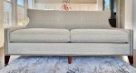 Like New! Beautiful Linen Sofa