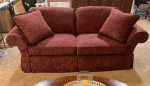 Lamp, Sofa, Coffee Table