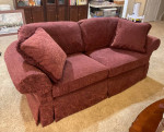 Lamp, Sofa, Coffee Table