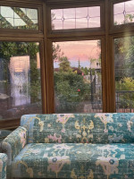 Anthropologie Rug-Printed Sofa