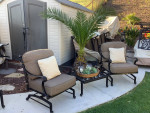 Luxury Patio Hanamint 4 PC sofa set