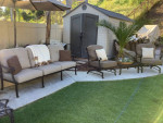Luxury Patio Hanamint 4 PC sofa set