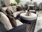 Luxury Patio 6 PC wicker sofa set!