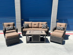Beautiful Patio Agio 6 PC sofa set!