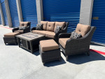 Beautiful Patio Agio 6 PC sofa set!