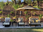 Luxury Patio Mallin Georgetown 4 PC sofa set.