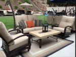 Luxury Mallin 3 PC Sofa Set