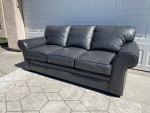 Broyhill leather sofa