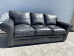 Broyhill leather sofa