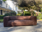 Modern Suede Sofa