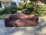 Modern Suede Sofa