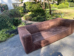 Modern Suede Sofa