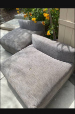 Oversized Sofa Couch Chairs Set of 2