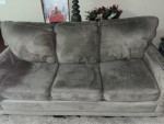 Gray La-Z-Boy sofa