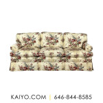 Hickory Chair Skirted Floral Sofa (Was 2500)