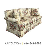 Hickory Chair Skirted Floral Sofa (Was 2500)