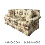 Hickory Chair Skirted Floral Sofa (Was 2500)