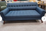 New Tufted fabric Sofa, Navy