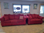 SOFA AND LOVESEAT $395