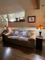 Leather sofa