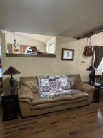 Leather sofa