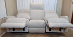 La-Z-Boy Power Wall Reclining Sofa with Headrest and remotes
