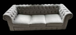 Sofa :Two Piece Living Room Set, Light Gray
