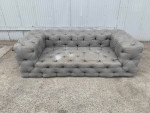 Restoration Hardware Soho Tufted sofa 8ft