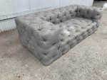Restoration Hardware Soho Tufted sofa 8ft