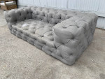 Restoration Hardware Soho Tufted sofa 8ft