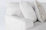 Cambrie Section Couch Sofa with Chase and Ottoman