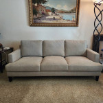 Macy MCM sofa, multi shades of Gray