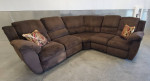 SOFT FABRIC RECLINER SOFA