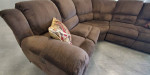 SOFT FABRIC RECLINER SOFA