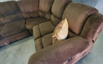 SOFT FABRIC RECLINER SOFA