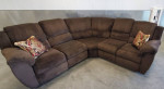 SOFT FABRIC RECLINER SOFA