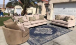 Sofa and loveseat and chair