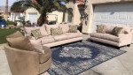 Sofa and loveseat and chair