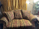2 piece sofa + marble table (free sony tv with purchase)