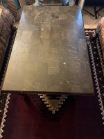 2 piece sofa + marble table (free sony tv with purchase)
