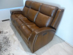 Power Reclining Leather Sofa
