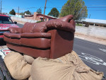 LEATHER SOFA