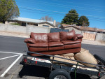 LEATHER SOFA