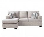 Nearly new Ashley sofa with chaise